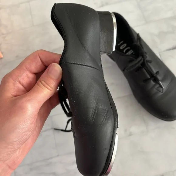 Bloch Children’s Black Audeo Jazz Tap Leather Tap Shoes