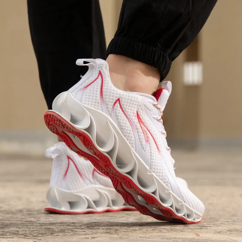 BOANXIL Shoes Men Thick Sole Hole Sneakers Male Mens Casual Shoes