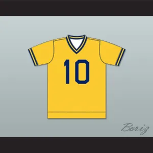 Boston Beacons Yellow Football Soccer Jersey