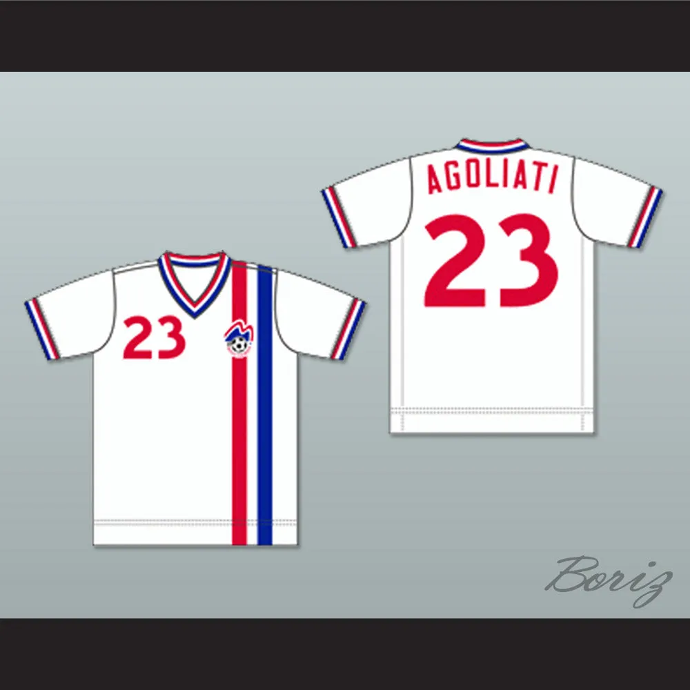 Boston Minutemen White Football Soccer Jersey