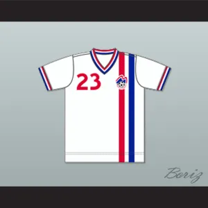 Boston Minutemen White Football Soccer Jersey