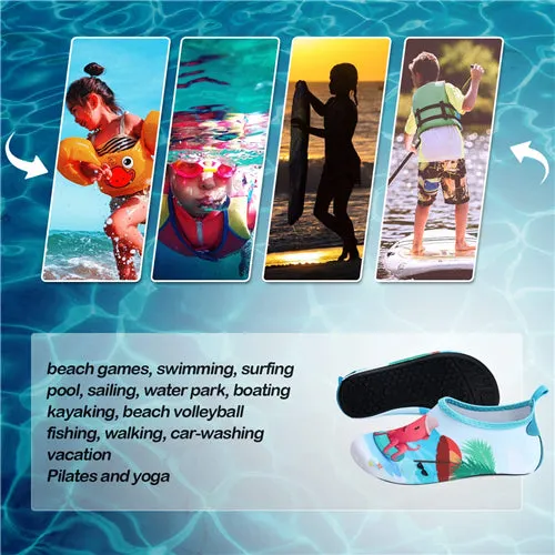 Boys and Girls Beach Water Shoes Holiday Octopus - Kkomforme