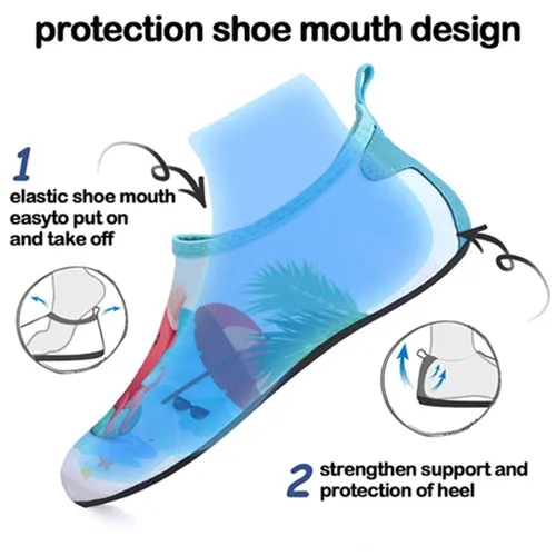 Boys and Girls Beach Water Shoes Holiday Octopus - Kkomforme
