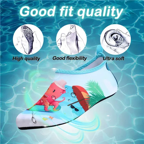 Boys and Girls Beach Water Shoes Holiday Octopus - Kkomforme