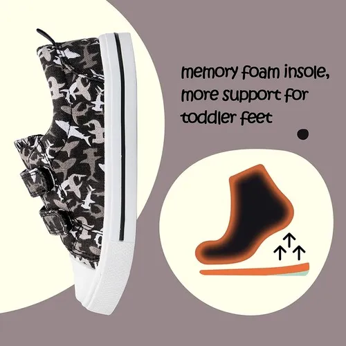 Boys and Girls Sneakers for black shark - K KomForme