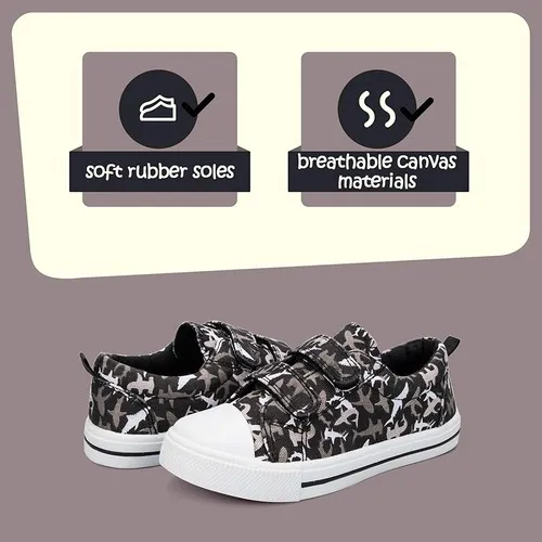 Boys and Girls Sneakers for black shark - K KomForme