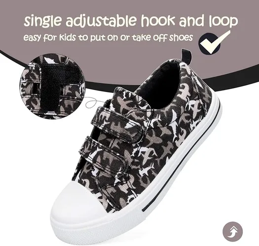 Boys and Girls Sneakers for black shark - K KomForme
