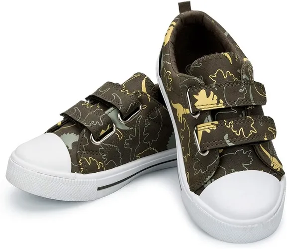 Boys and Girls Sneakers for green dinosaur  - K KomForme
