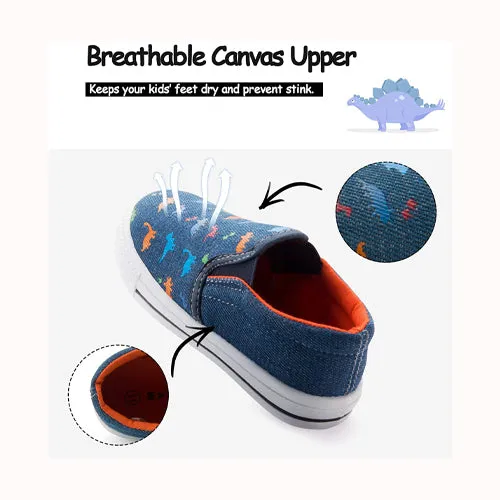 Boys Toddler Casual Sneakers Dinosaur -K KomForme