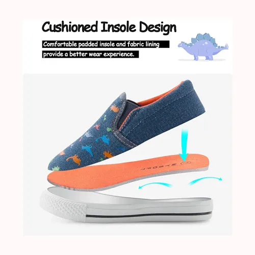 Boys Toddler Casual Sneakers Dinosaur -K KomForme