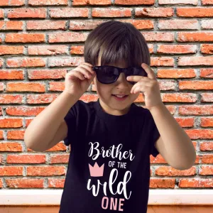 Brother of the Wild One First Birthday T-Shirt