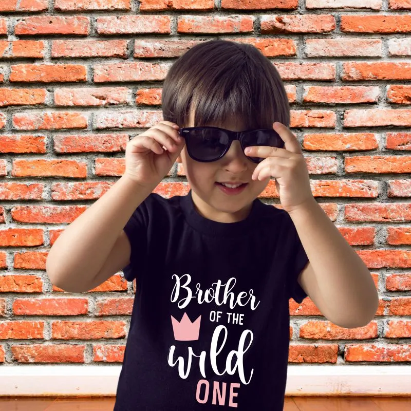 Brother of the Wild One First Birthday T-Shirt