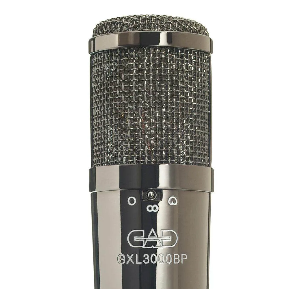 CAD GXL 3000 Large Multi-Pattern Condenser Microphone ~ Black Pearl Chrome