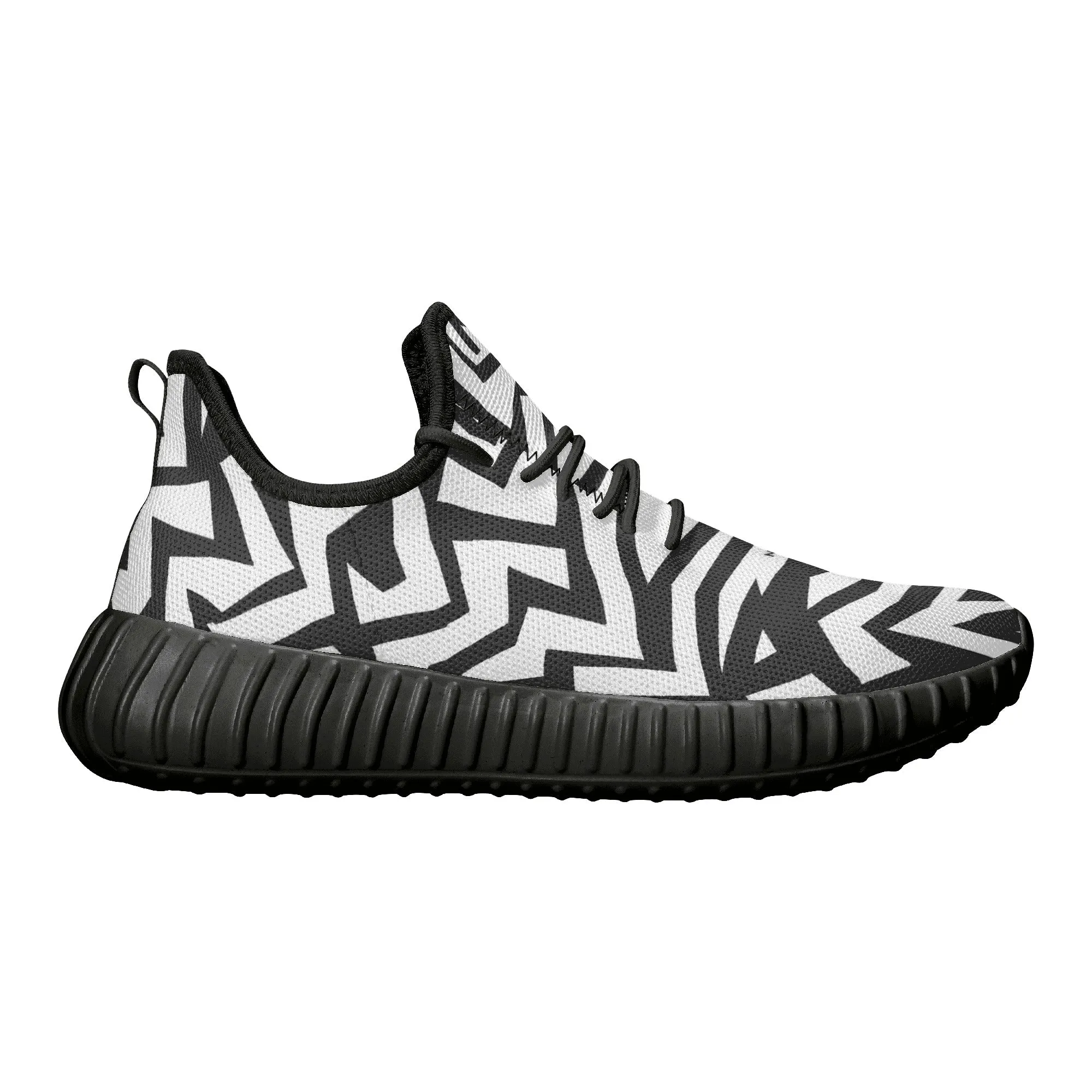 Camo-Flash Mens Mesh Knit Sneakers