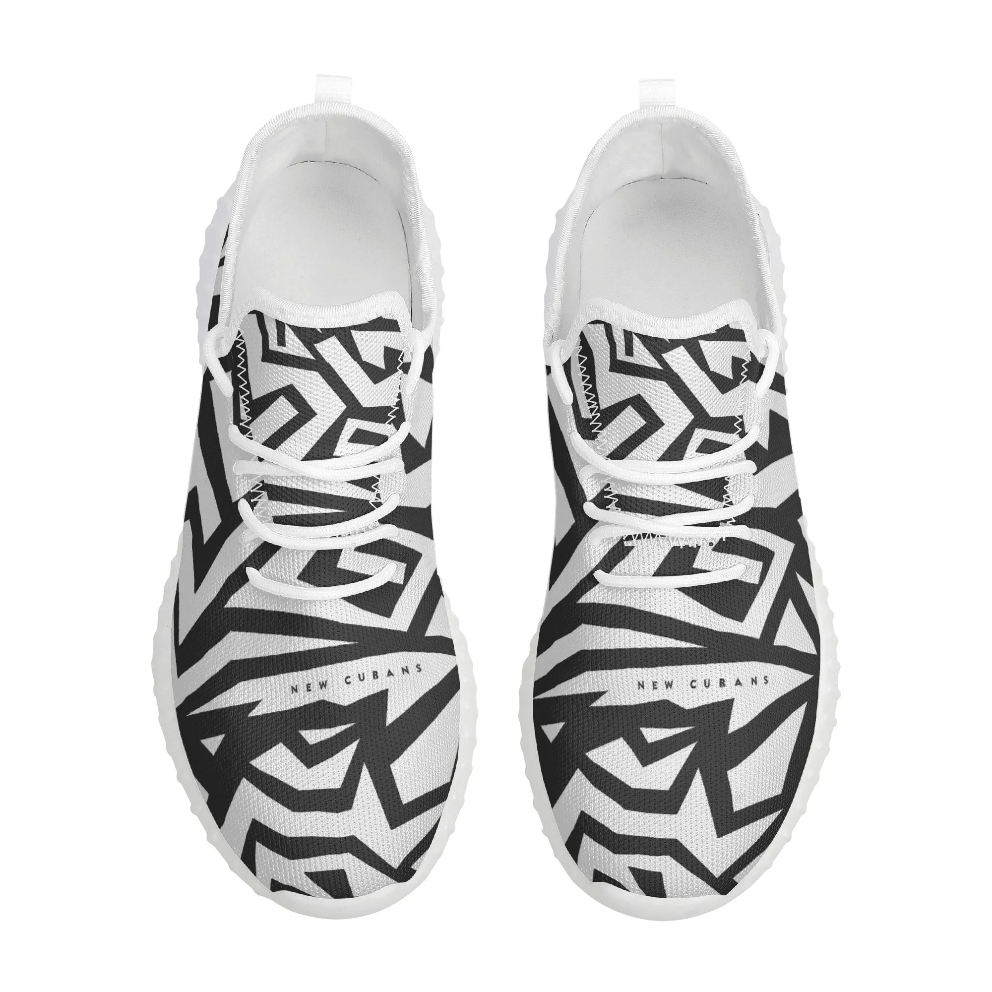 Camo-Flash Mens Mesh Knit Sneakers