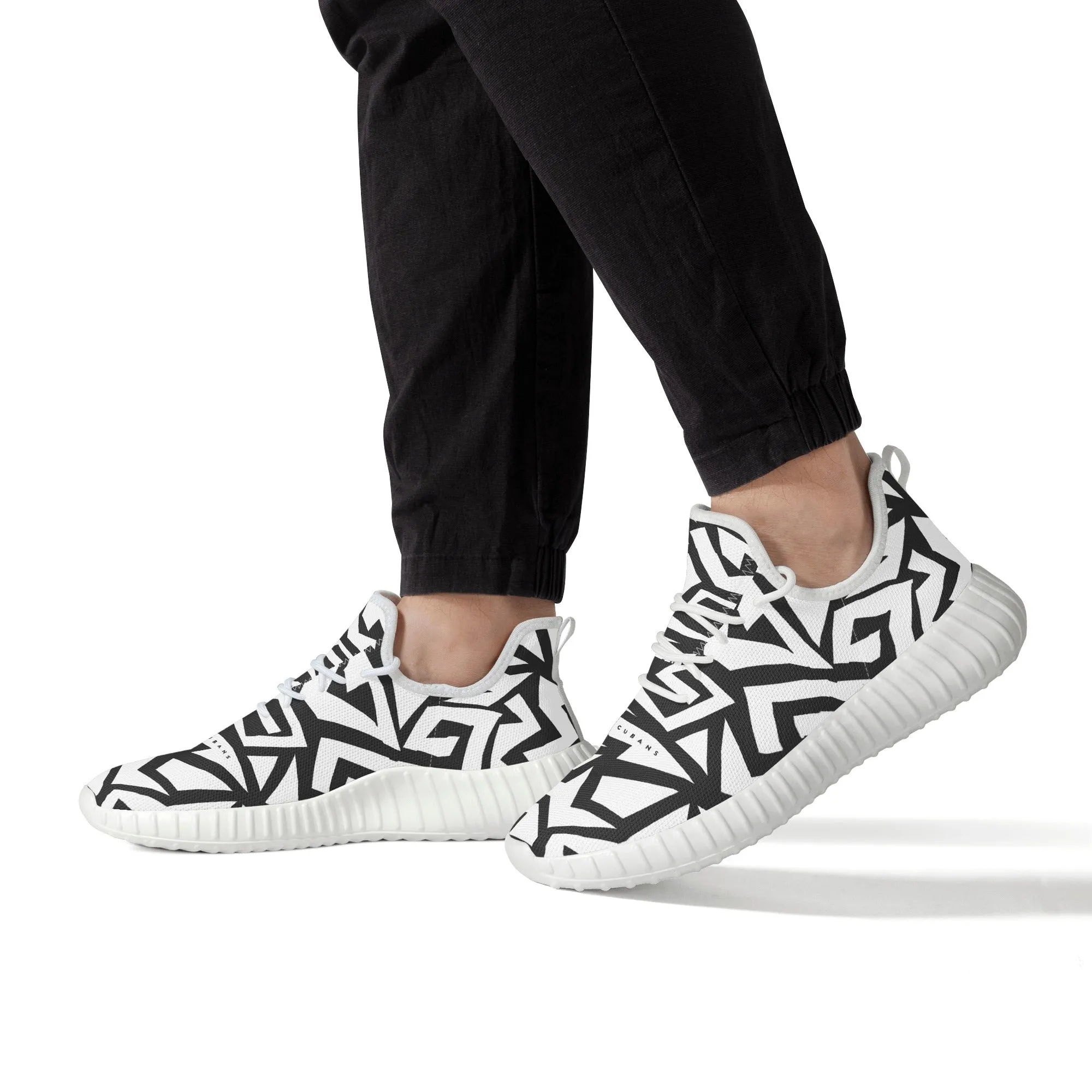 Camo-Flash Mens Mesh Knit Sneakers