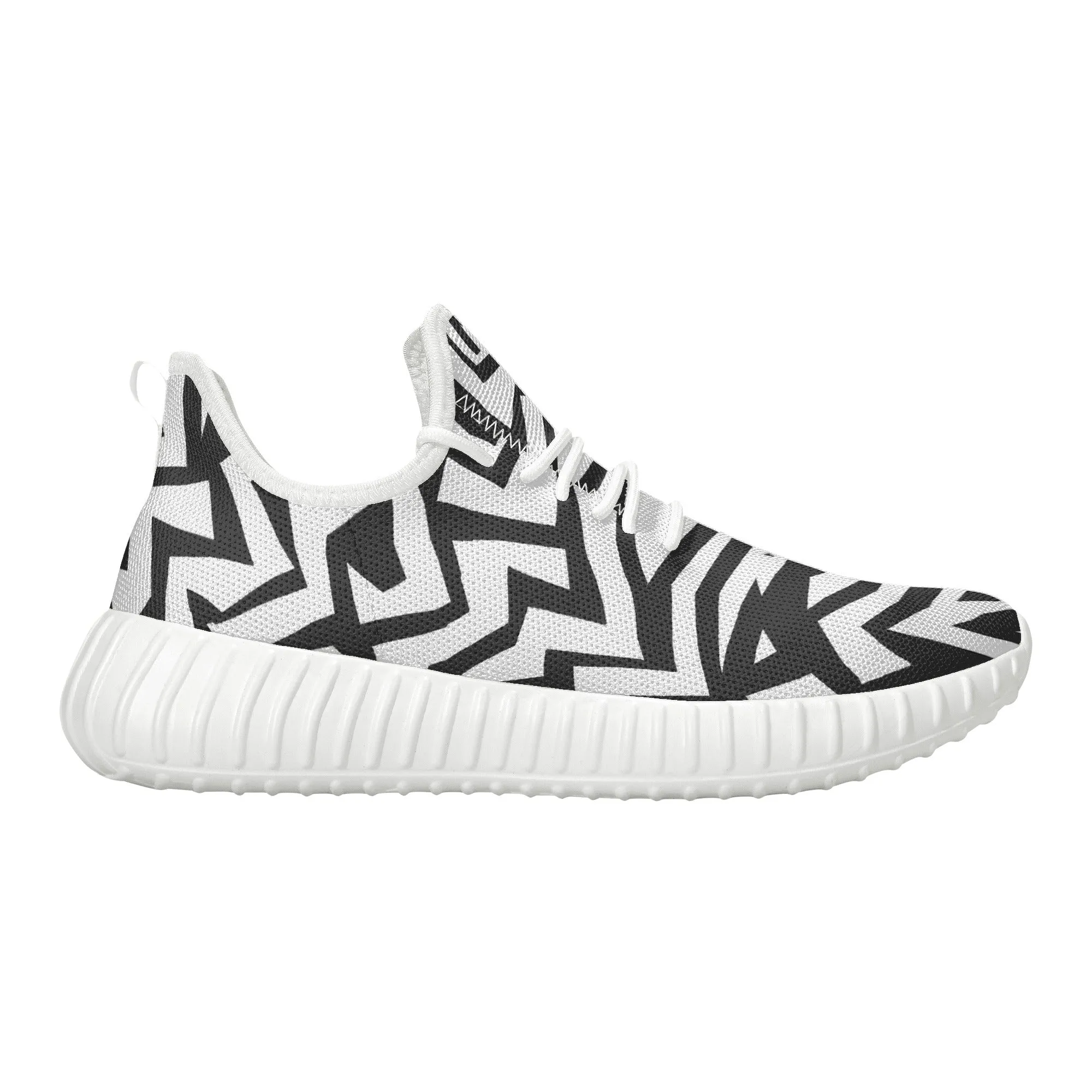 Camo-Flash Mens Mesh Knit Sneakers