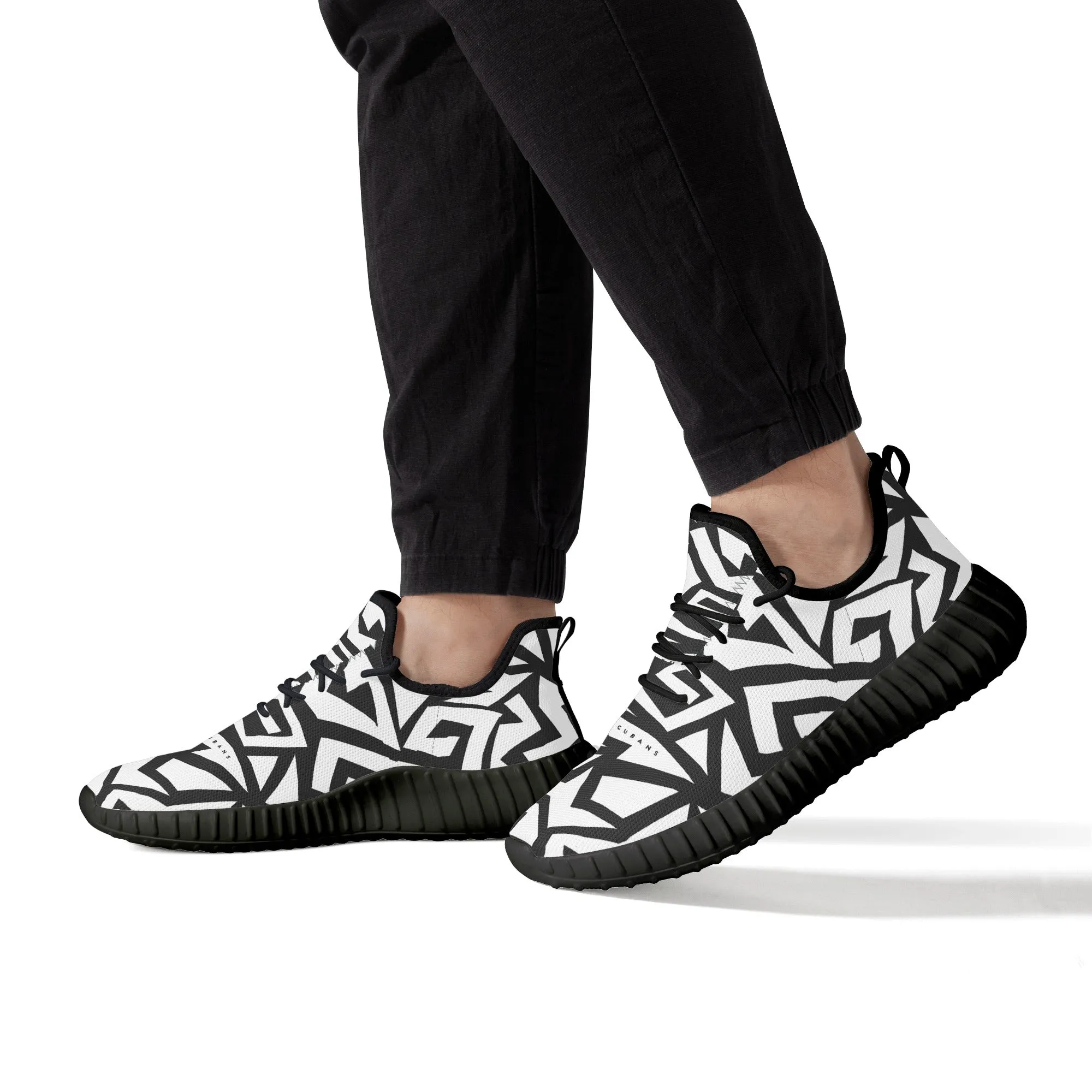 Camo-Flash Mens Mesh Knit Sneakers