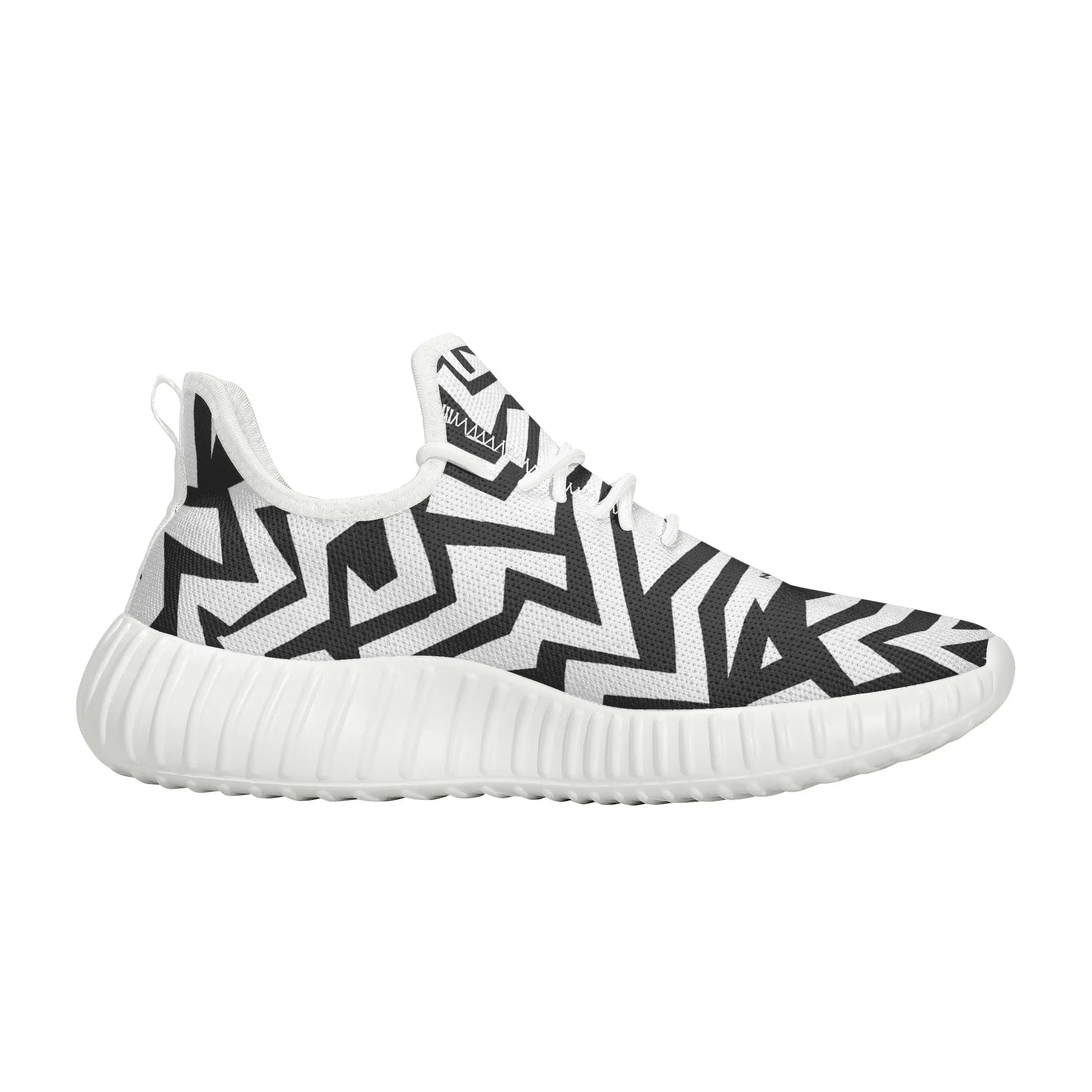Camo-Flash Mens Mesh Knit Sneakers