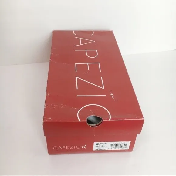 Capezio 459 Jr. Footlight Suede Sole Caramel Tan Character Dance Shoes Girl's 4