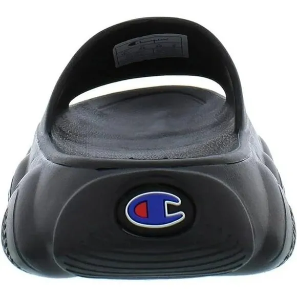 Champion Boys Meloso Squish SL Slipon Sandal Shoes CP101875Y Black Youth Size 6