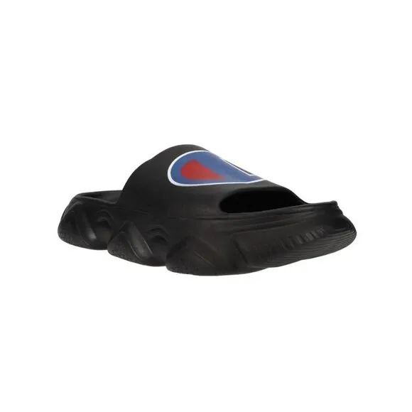 Champion Boys Meloso Squish SL Slipon Sandal Shoes CP101875Y Black Youth Size 6
