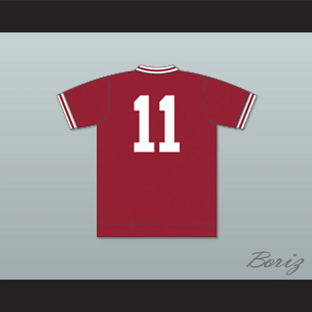 Chicago Mustangs Red Football Soccer Jersey