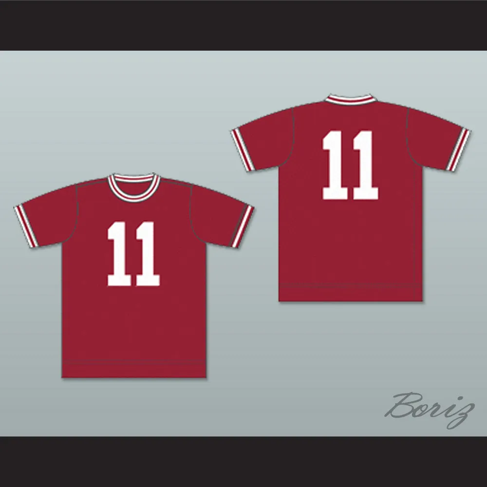 Chicago Mustangs Red Football Soccer Jersey