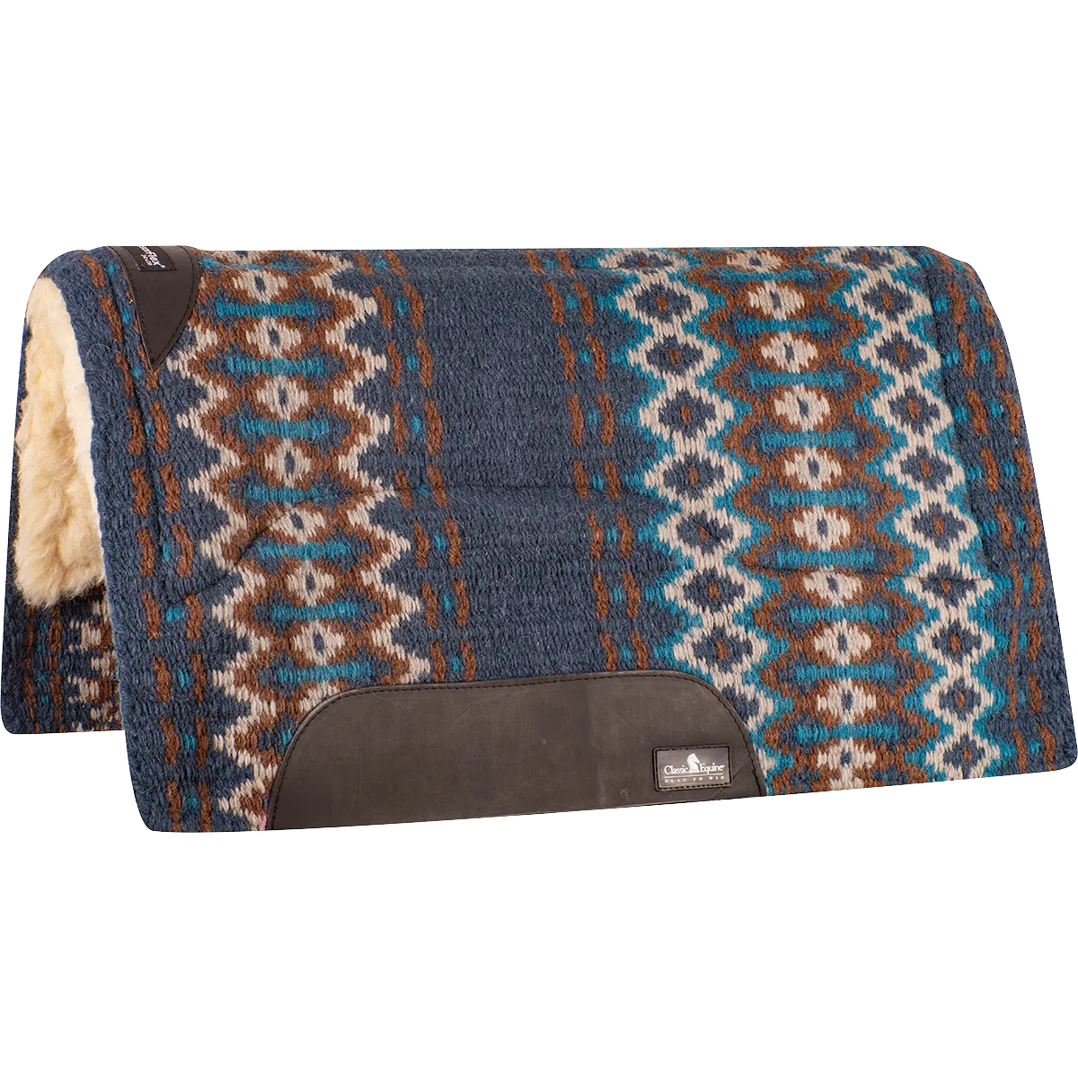Classic Equine Sensorflex Wool Top Pad: 34"x38"
