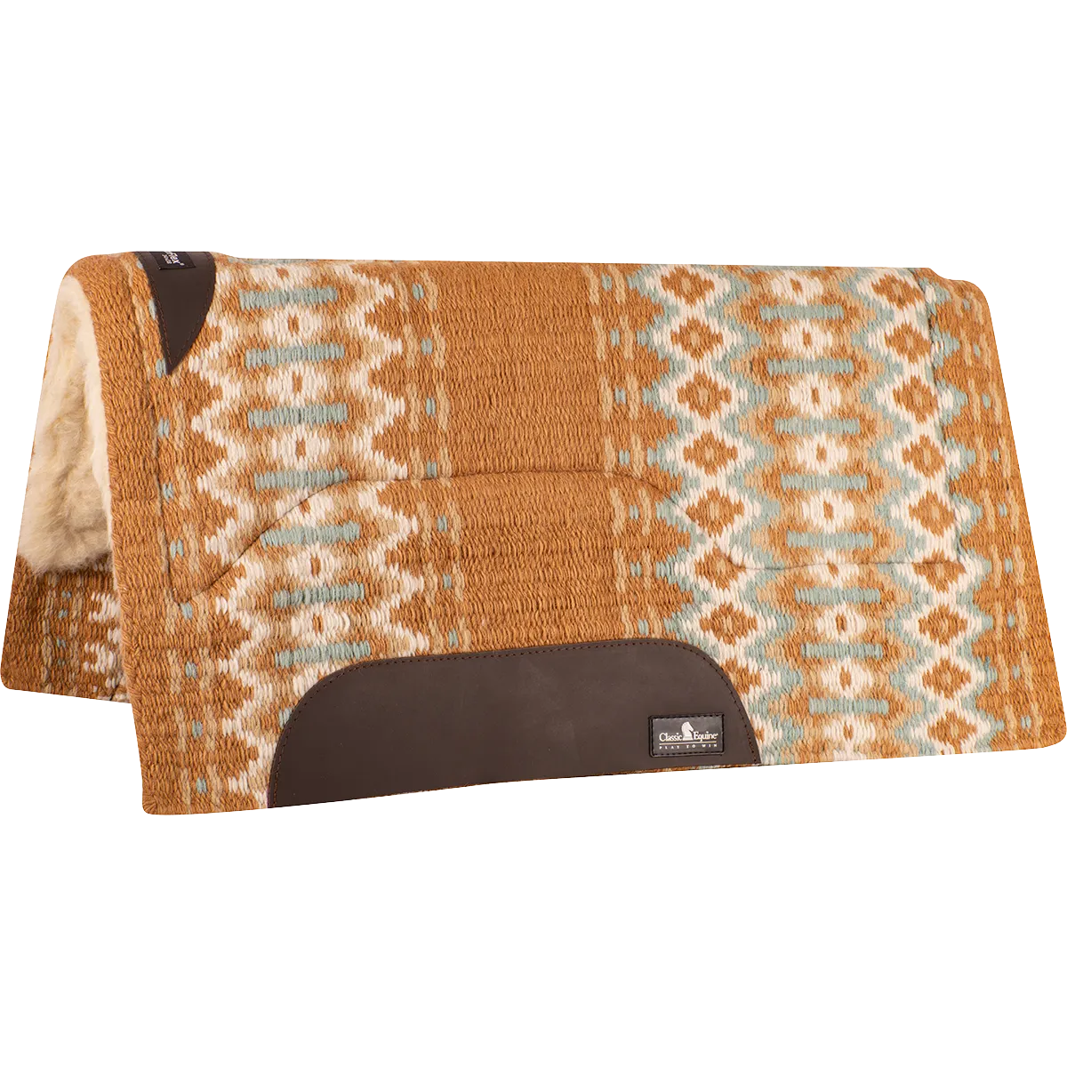 Classic Equine Sensorflex Wool Top Pad: 34"x38"