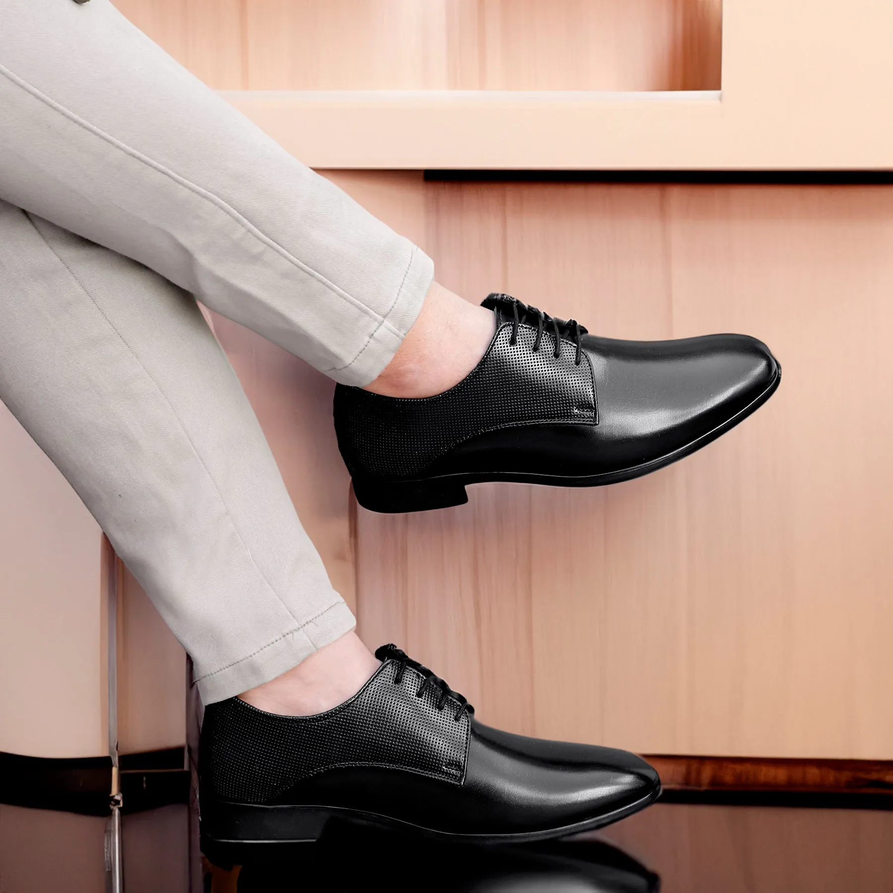 Classic Pattern Formal Office Wear Shoes -JonasParamount