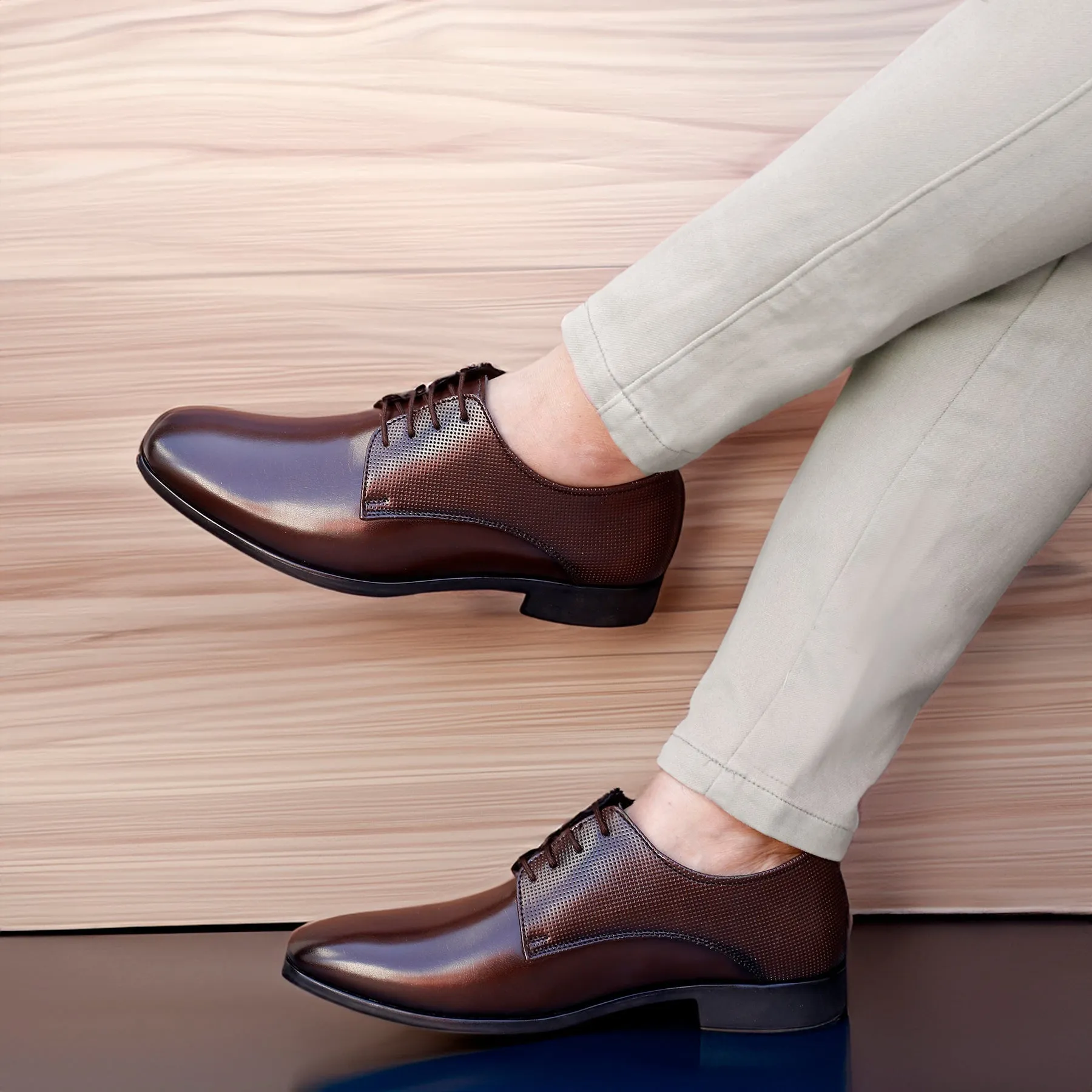 Classic Pattern Formal Office Wear Shoes -JonasParamount