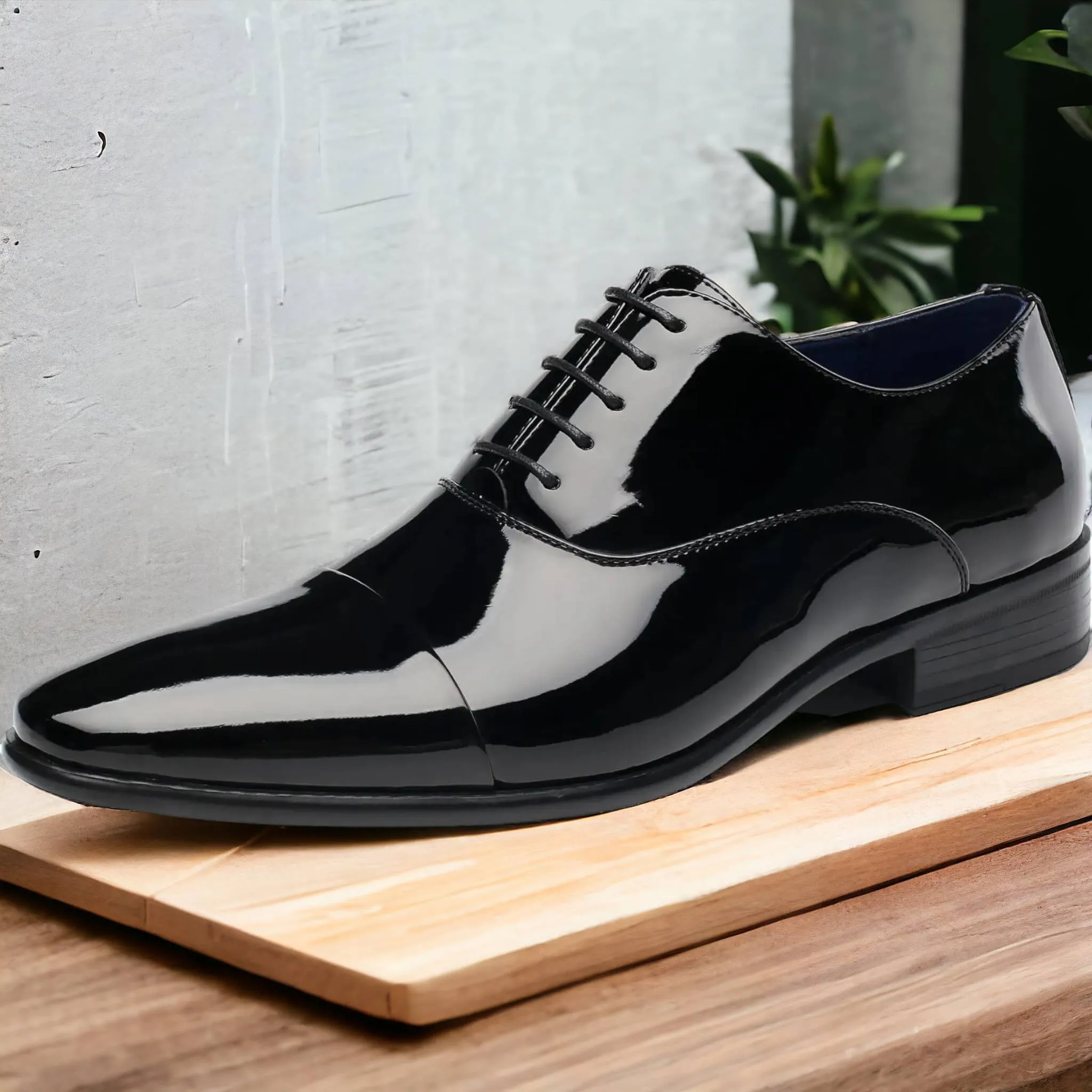 Classic Pattern Oxford Formal Office Wear Shoes -JonasParamount