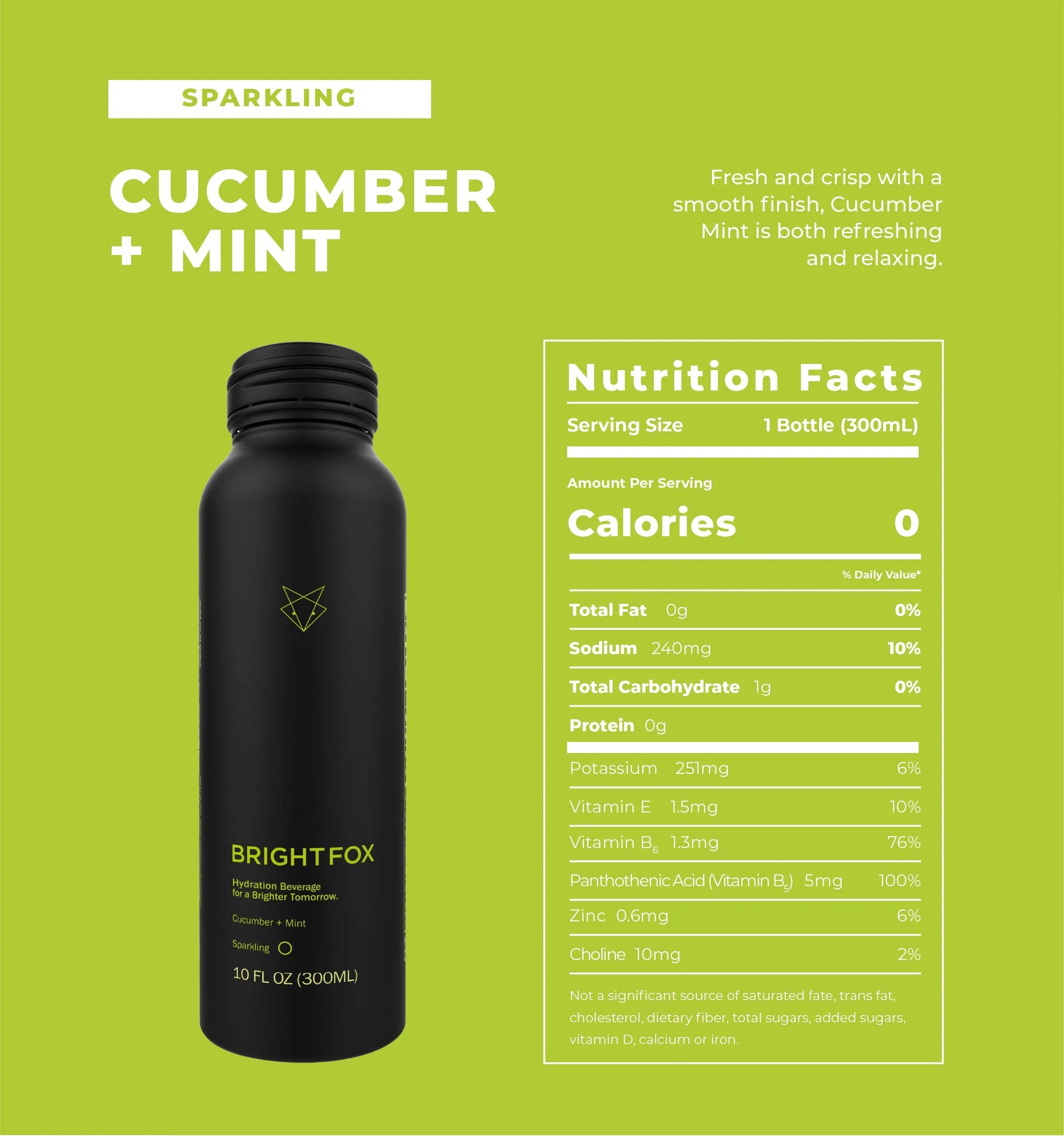 Cucumber Mint Sparkling