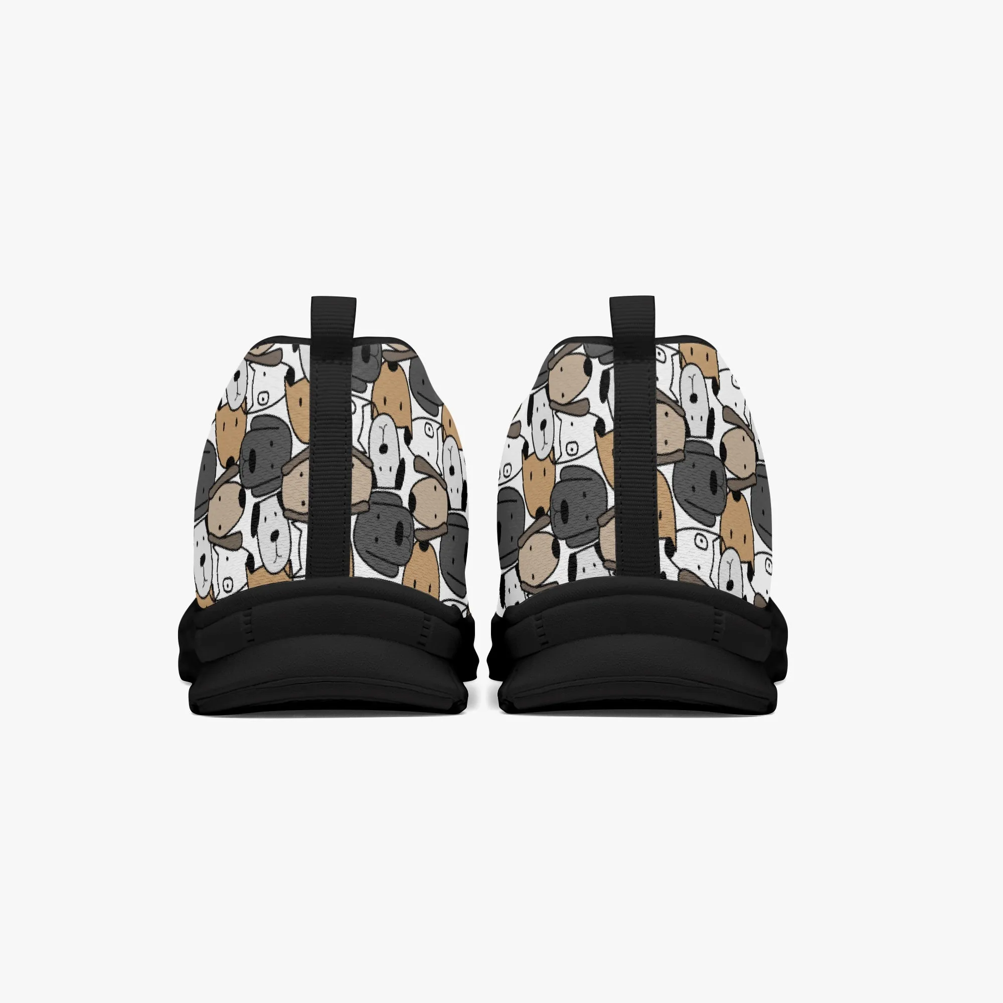 Cute Dog Face Sneakers for Men Women, Running Shoes For Dog Lovers