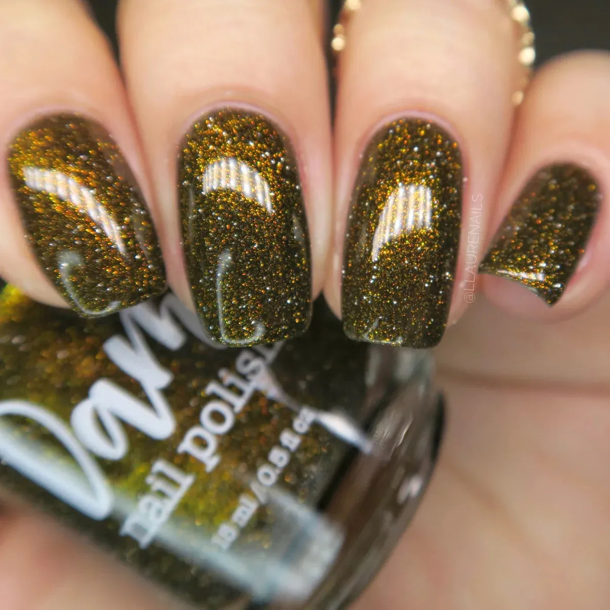 Dam Nail Polish - Nostalgia Trends - Champagne Sparkles