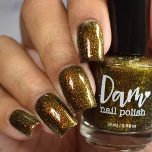 Dam Nail Polish - Nostalgia Trends - Champagne Sparkles