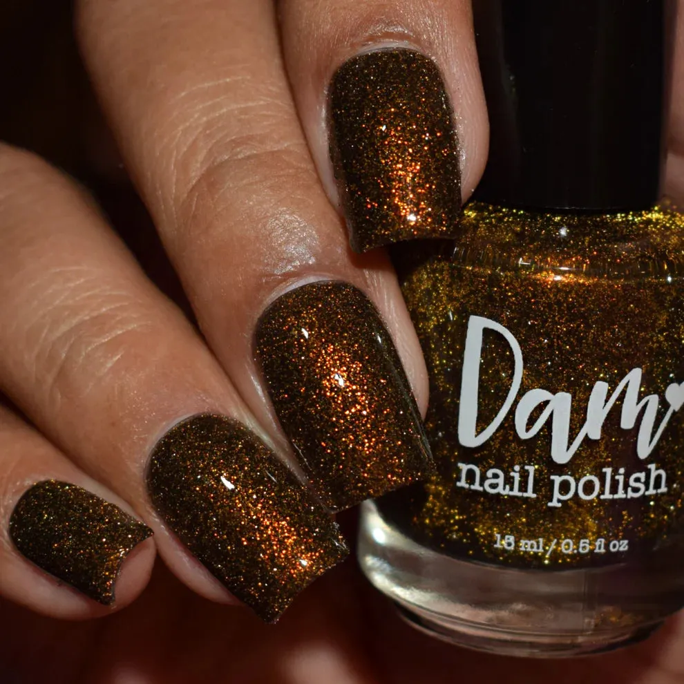 Dam Nail Polish - Nostalgia Trends - Champagne Sparkles