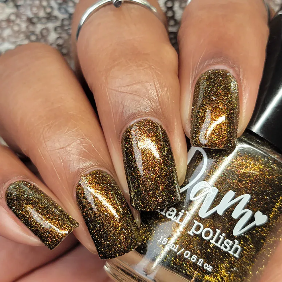 Dam Nail Polish - Nostalgia Trends - Champagne Sparkles