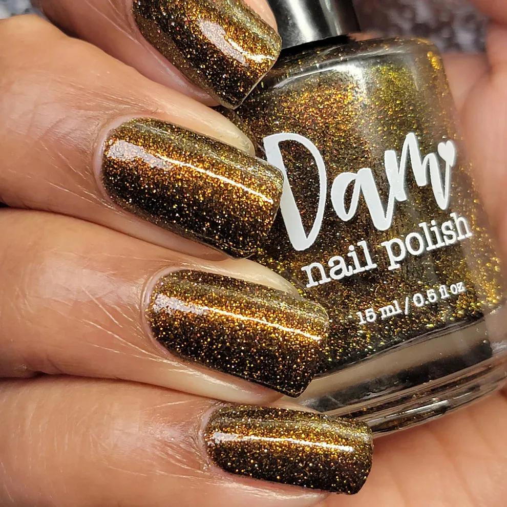 Dam Nail Polish - Nostalgia Trends - Champagne Sparkles