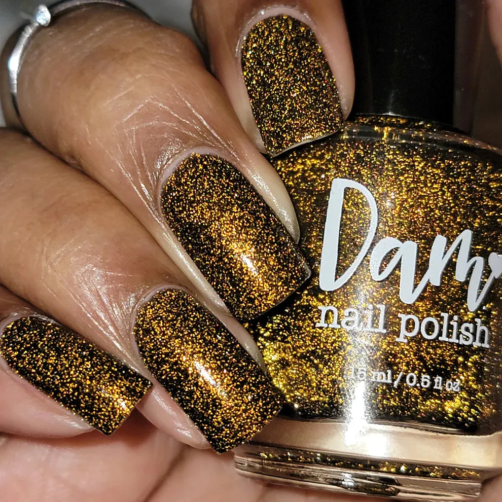 Dam Nail Polish - Nostalgia Trends - Champagne Sparkles