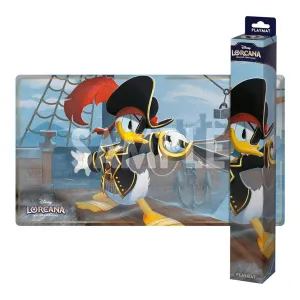 Disney Lorcana TCG Series 6 Azurite Sea Playmat Donald Duck Buccaneer