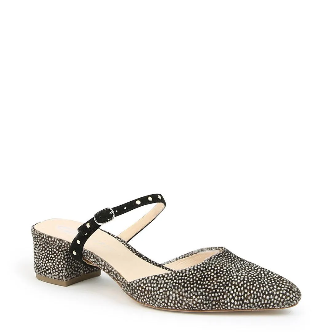 Doe Slide   Studded Black Twiggy Strap