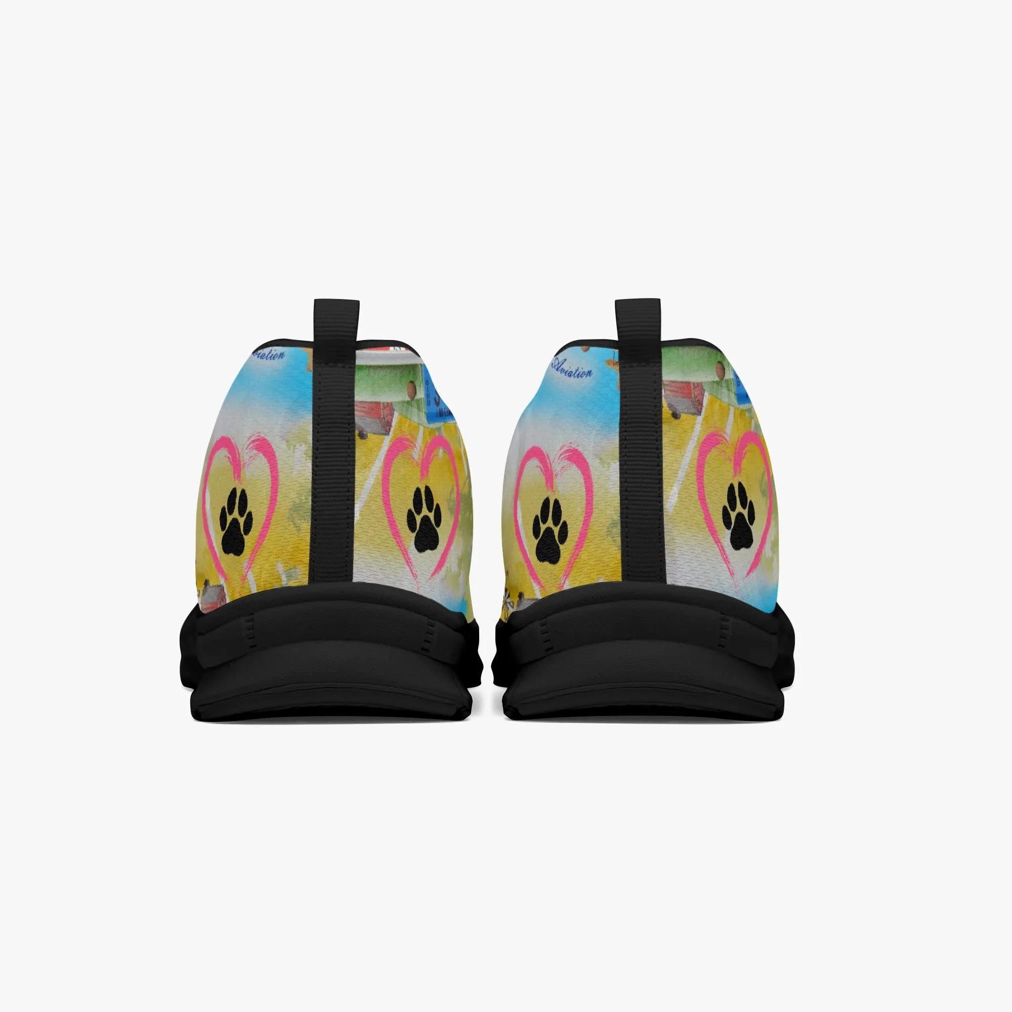 Dog Mom License Plate Sneakers for Women, Running Shoes For Dog Lovers