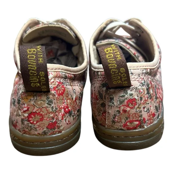 Dr. Martens Floral Sneakers air cushion soles Pink Multi - Size 7
