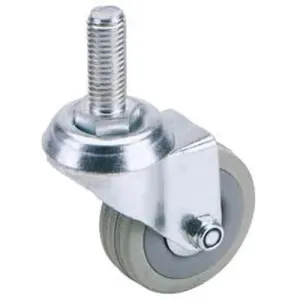 Draper Swivel Bolt Fixing Rubber Castor, 75Mm Diameter, S.W.L. 70Kg Dr-65475