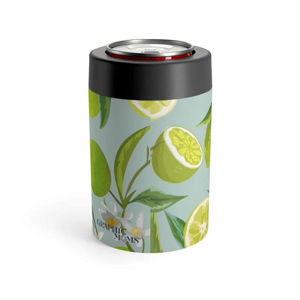DRIVEWAY DRINKER Lime Insulated Can Holder