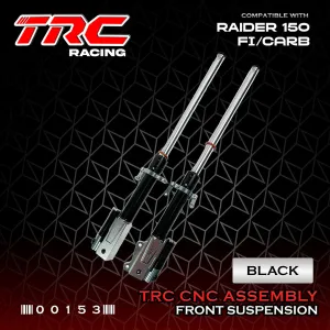 E - TRC S-TECH FRONT SHOCK RAIDER FI / CARB (BLACK)