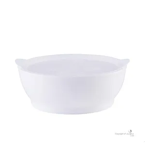 Elipse Kids Spill-Proof Anti-Slip Bowl Stage 3 12oz | Single Pack with Lid Pink