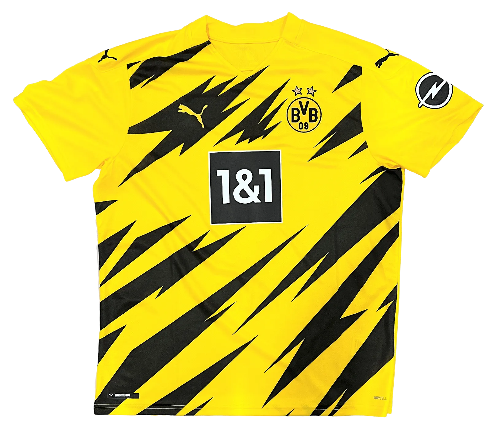 Erling Haaland Signed 20/21 Borussia Dortmund Puma Home Jersey BAS Fanatics